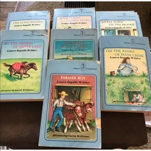 Lot of 7 Laura Ingalls Wilder’s books